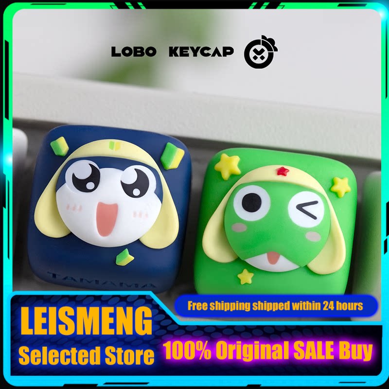 Gaming Accessories Aesthetic - Keroro Themed Anime Keycaps Mechanical Keyboards