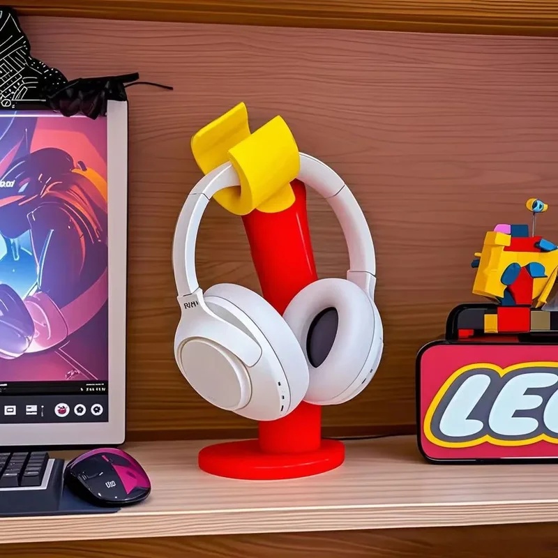 Accessories For Your Gaming Room - Creative Cute Headset Stand for Desktop,