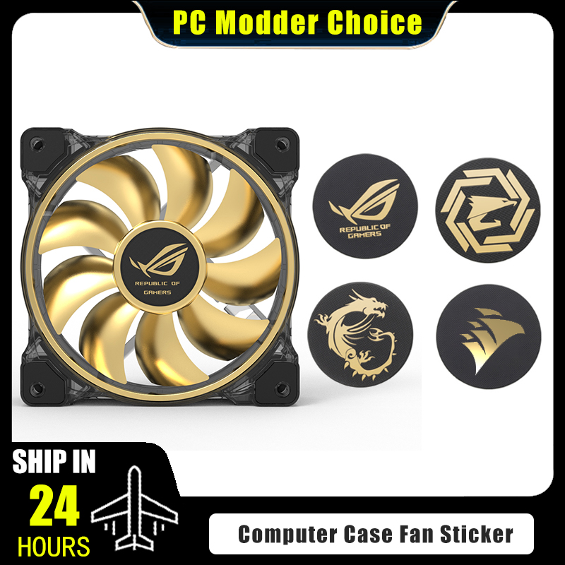 Computer Case Fan Logo Sticker - Gaming Accessories For Room 评论和价格