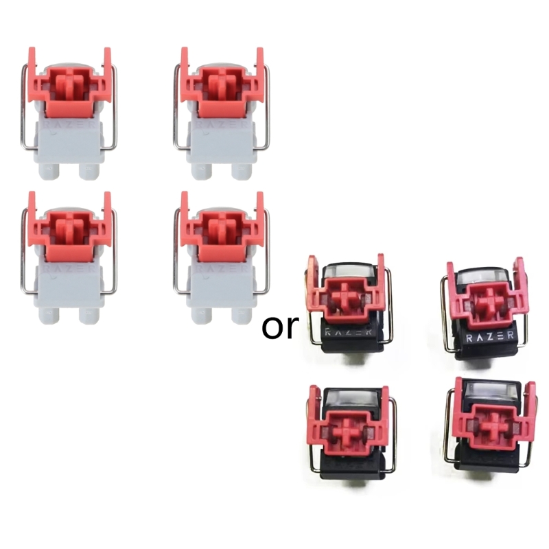 4Pcs V2 Slient Liner Red Optic - Gaming Accessories Aesthetic 评论和价格