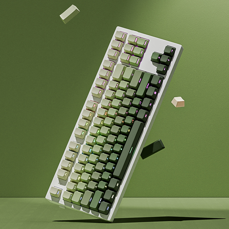 135 Key Cherry Profile Green G - Gaming Accessories Aesthetic 评论和价格