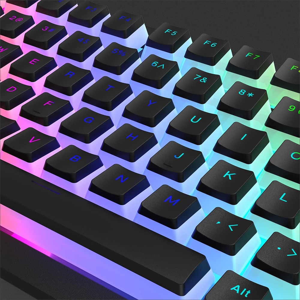 129 Keys Pudding Keycaps PBT D - Gaming Accessories Aesthetic 评论和价格